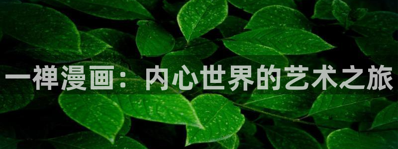 香蕉漫画书免费阅读下拉：一禅漫画：内心世界的艺术之旅